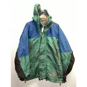 Vintage 90s Descente Technogear Ski Green Jacket Outerwear VTG 1990s 2